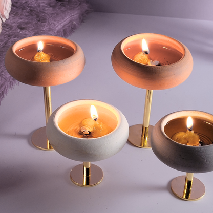 Tea light candle stand ( set of 4)