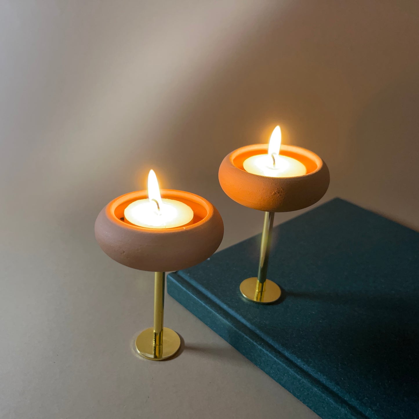 Tea light candle Large (set of 2)